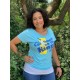 Women's Light Blue Eyebrows Memorial T-Shirt