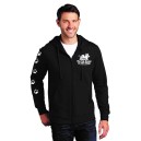 Cat House on the Kings Mock Hoodie - Black