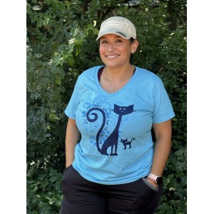 Ladies 2024 V-Neck "Can't Fix Stupid"