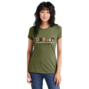 *New 2025 Summer Ladies Voice for the Voiceless T-shirt