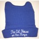 Blue Baby Beanie with embroidery and ears